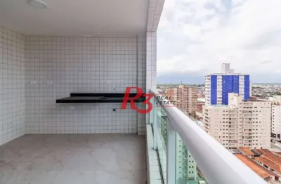 Apartamento com 3 dormitórios à venda, 93 m² por r$ 620.000,00 - vila tupi - praia grande/sp