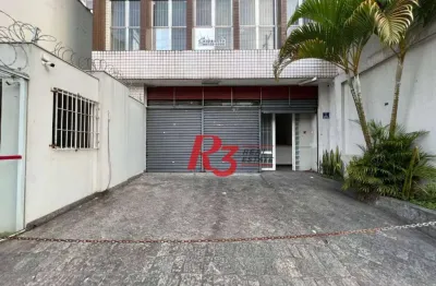 Loja à venda, 600 m² por r$ 2.200.000,00 - vila matias - santos/sp