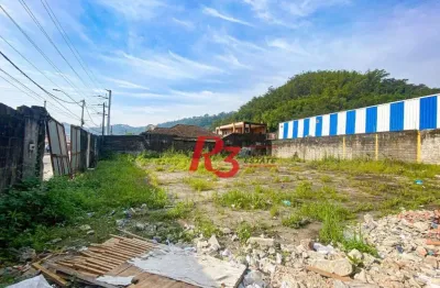 Terreno à venda, 578 m² por r$ 2.000.000,00 - chico de paula - santos/sp