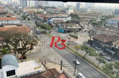 Sala comercial com 1 sala para alugar na Avenida Afonso Pena, 170, Boqueirão, Santos