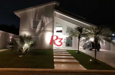 Casa com 5 dormitórios à venda, 400 m² no acapulco - guarujá/sp