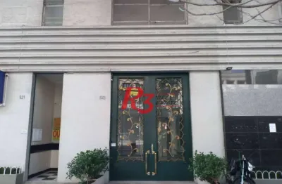 Sala para alugar, 52 m² por r$ 3.000,02/mês - gonzaga - santos/sp