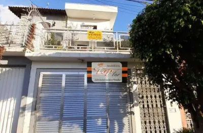 Sobrado com 4 dormitórios à venda, 160 m² por r$ 599.000,00 - parque nações unidas - são paulo/sp