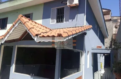 Sobrado com 3 dormitórios para alugar, 173 m² por R$ 2.600,00/mês - Jaraguá - São Paulo/SP