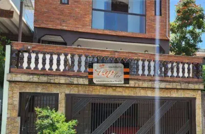 Sobrado com 3 dormitórios e 3 vagas à venda, 250 m² por r$ 1.100.000 - jardim são ricardo - são paulo/sp