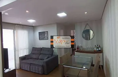 Apartamento com 2 dormitórios à venda, 55 m² por r$ 650.000,00 - vila mangalot - são paulo/sp