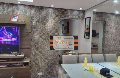 Apartamento com 2 dormitórios à venda, 62 m² por r$ 260.000,00 - jardim taipas - são paulo/sp