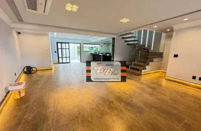 Sobrado de alto padrão com 3 suítes à venda, 220 m² por r$ 1.700.000 - vila barreto - são paulo/sp
