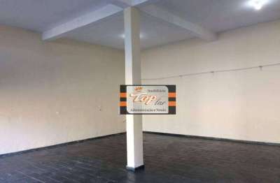 Salão para alugar, 120 m² por r$ 1.800,00/mês - vila renato (zona norte) - são paulo/sp