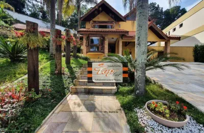 Casa com 4 dormitórios à venda, 490 m² por r$ 3.950.000,00 - residencial dez (alphaville) - santana de parnaíba/sp
