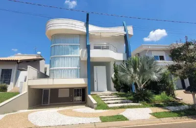 Sobrado à venda em paulínia, parque brasil 500, com 3 suítes, com 440 m²