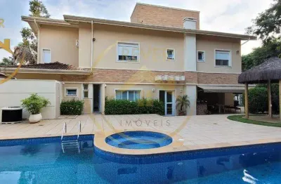 Sobrado à venda em campinas, loteamento alphaville campinas, com 5 quartos, com 450 m²