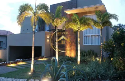 Sobrado à venda em campinas, loteamento mont blanc residence, com 4 quartos, com 436.37 m²