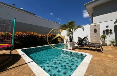 Sobrado à venda em campinas, parque rural fazenda santa cândida, com 3 suítes, com 250 m²