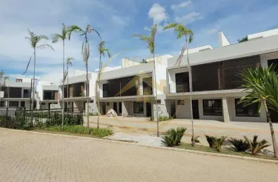 Sobrado à venda em campinas, parque taquaral, com 3 quartos, com 130 m², condominio lagoa sky houses