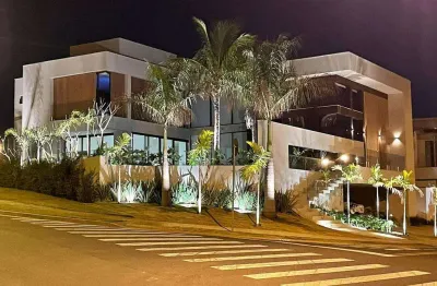 Sobrado à venda em campinas, alphaville dom pedro 3, com 4 suítes, com 446 m²