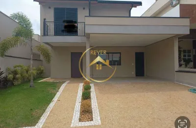 Casa à venda em hortolândia, jardim santana, com 3 suítes, com 201 m², condomínio jardim de mônaco