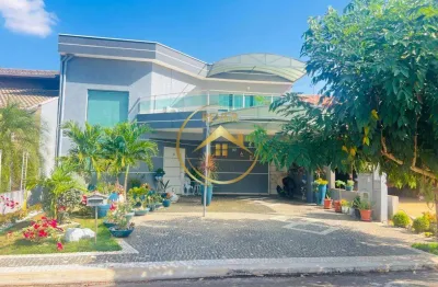 Casa à venda em paulínia, parque brasil 500, com 3 quartos, com 184 m², condomínio okinawa