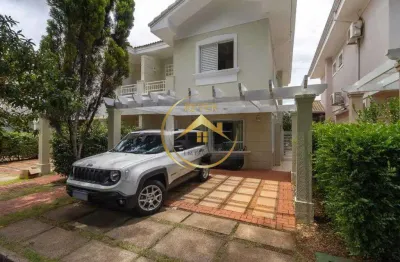 Casa à venda em campinas, loteamento residencial vila bella, com 3 quartos, com 142 m², reserva aram