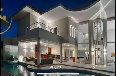 Sobrado à venda em campinas, loteamento alphaville campinas, com 6 suítes, com 850 m²