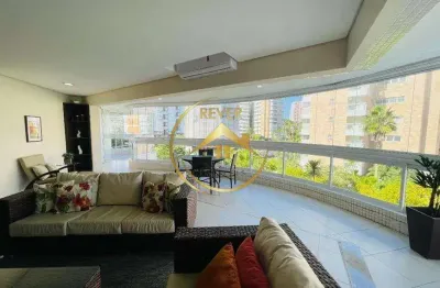 Apartamento à venda em bertioga, riviera, com 3 suítes, com 155 m²