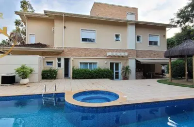 Sobrado para alugar em campinas, loteamento alphaville campinas, com 4 suítes, com 450 m²