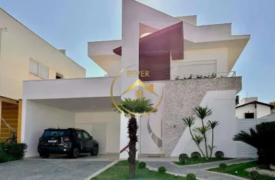Casa à venda em paulínia, betel, com 3 suítes, com 300 m², residencial jardins dos manacas