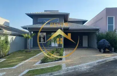 Sobrado à venda em valinhos, lenheiro, com 3 suítes, com 223 m², condominio village santa clara