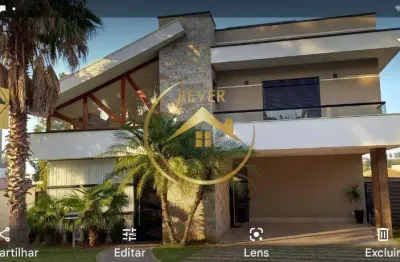 Sobrado à venda em campinas, alphaville dom pedro, com 4 suítes, com 465 m²