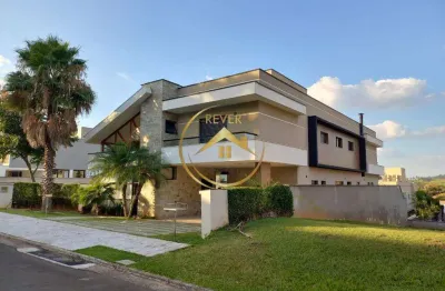 Sobrado à venda em Campinas, Alphaville Dom Pedro, com 4 suítes, com 465 m²