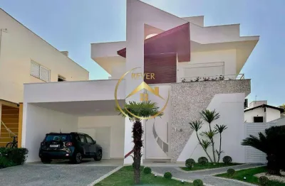 Casa à venda em paulínia, betel, com 3 suítes, com 300 m², residencial jardins dos manacas
