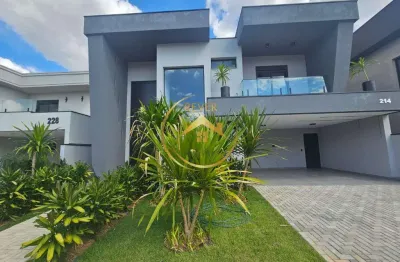 Sobrado à venda em campinas, loteamento alphaville campinas, com 4 suítes, com 340 m²