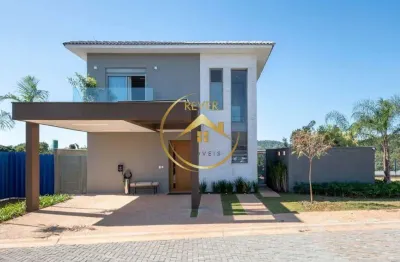 Casa à venda em campinas, loteamento santa ana do atibaia (sousas), com 3 suítes, com 155 m²