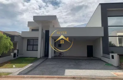 Casa à venda em paulínia, jardim vista alegre, com 3 suítes, com 191 m², santorini residencial club