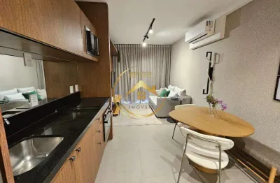 Apartamento à venda em campinas, cambuí, com 1 suíte, com 40 m², mm536