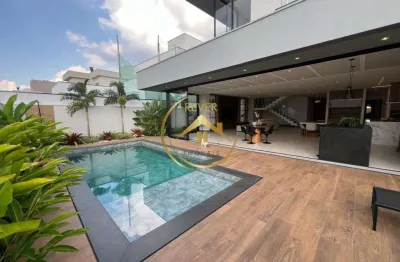 Casa à venda em campinas, alphaville dom pedro 3, com 4 suítes, com 386 m²