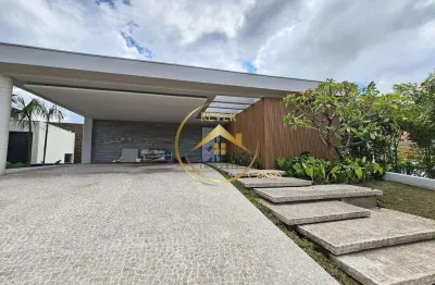 Casa à venda em campinas, jatibela, com 5 suítes, com 538 m², condominio jatibela