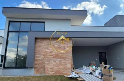 Casa à venda em paulínia, jardim vista alegre, com 3 suítes, com 222 m², santorini residencial club