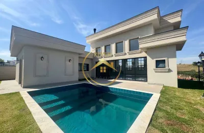 Casa para alugar em campinas, loteamento residencial arborais, com 4 suítes, com 419 m²