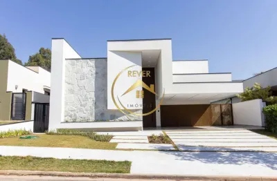 Casa para alugar em campinas, alphaville dom pedro 3, com 3 suítes, com 240 m²