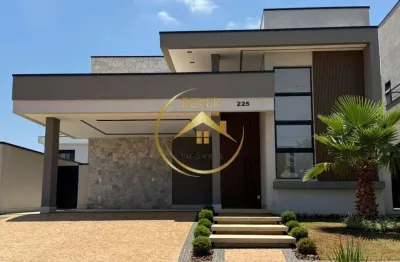 Casa à venda em Paulínia, Loteamento Terras do Cancioneiro, com 3 suítes, com 205 m²