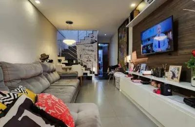 Sobrado com 3 dormitórios à venda, 110 m² por r$ 745.000,00 - vila alpina - são paulo/sp