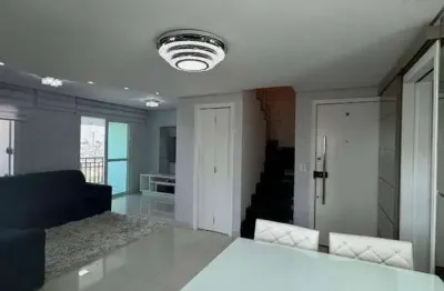 Cobertura com 3 dormitórios à venda, 140 m² por r$ 1.500.000,00 - anália franco - são paulo/sp