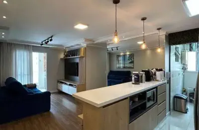 Apartamento com 3 dormitórios à venda, 75 m² por r$ 625.000,00 - parque são lucas - são paulo/sp