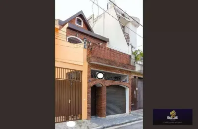 Sobrado com 3 dormitórios à venda, 110 m² por r$ 720.000,00 - mooca - são paulo/sp