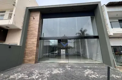 Salão para alugar, 228 m² por r$ 6.030,00/mês - jardim dona regina - santa bárbara d'oeste/sp