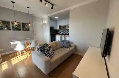 Apartamento com 2 dormitórios para alugar, 70 m² por r$ 4.600/mês - jardim ipiranga - americana/sp