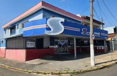 Salão para alugar, 200 m² por r$ 8.000,00/mês - são manoel - americana/sp