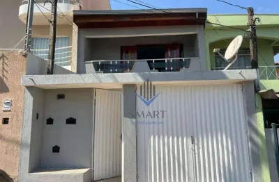 Casa com 4 dormitórios para alugar, 165 m² por r$ 2.605/mês - jardim são domingos - americana/sp