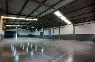 Galpão para alugar, 900 m² por r$ 10.300,00/mês - distrito industrial i - santa bárbara d'oeste/sp